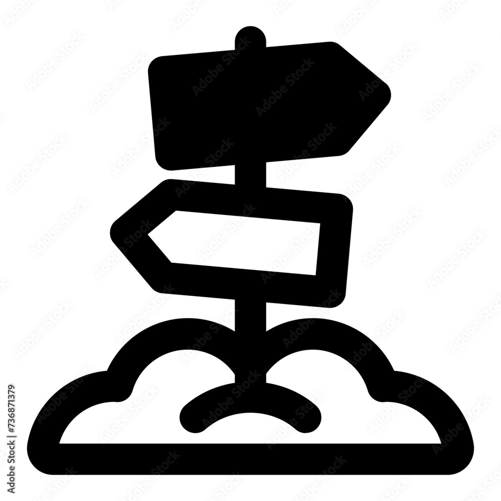 direction icon vector illustration asset element direction icon vector illustration asset element