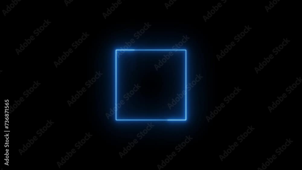 glowing square animation and loading saber glowing square animation and loading saber