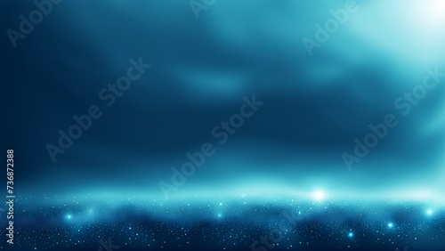Nodes Blue Futuristic Abstract Pattern Technology Banner Background 