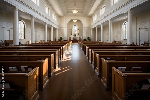 isolated in white background, center aligned Pews echo with hymns, woven with the meditative essence of taizé chants and the lingering fragrance of sacred incense