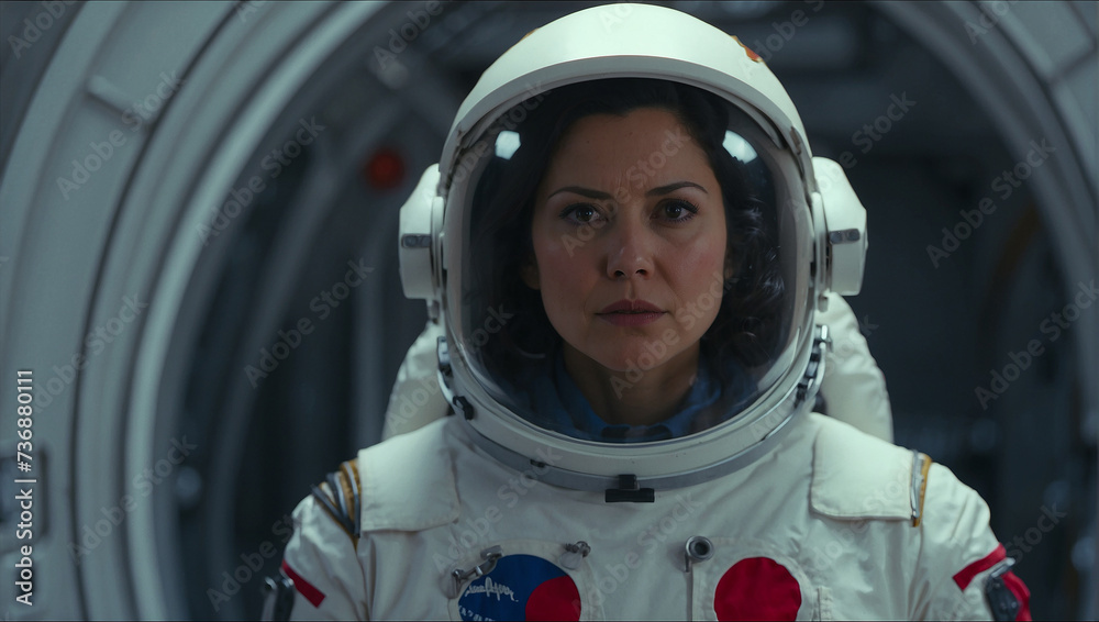 A_woman_in_a_space_suit_with_a_space_suit A_woman_in_a_space_suit_with_a_space_suit