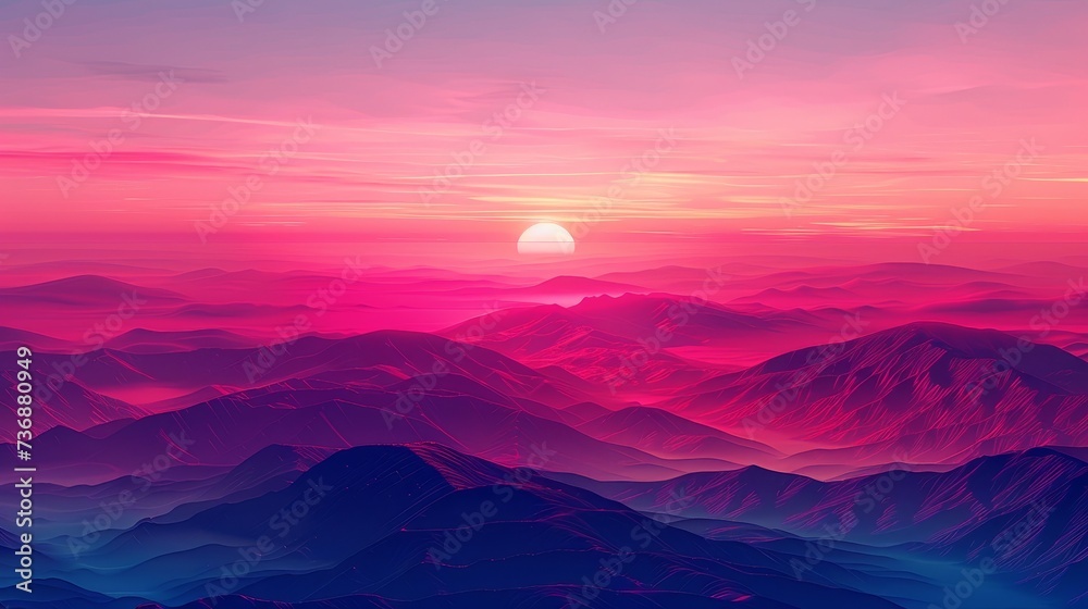 Colorful Sunset Gradient