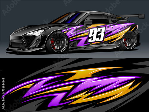 Modern Style Car Wrap and Livery Design