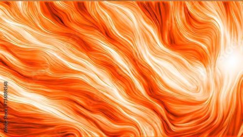 Intense Vibrant Orange Paint Spray Background 