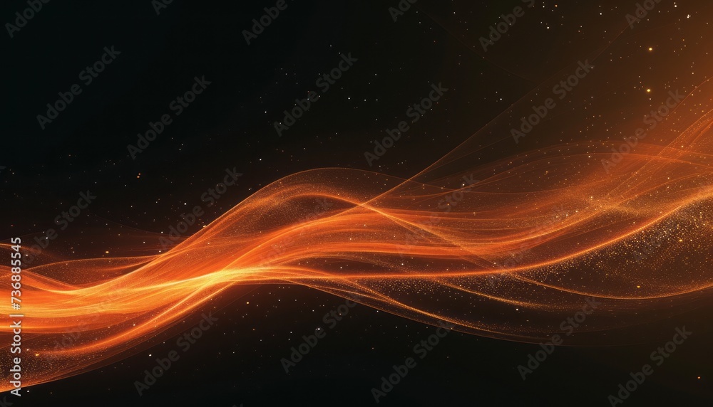 An orange wave background on a black background, featuring minimalist backgrounds, futuristic spacescapes, and colors of red and bronze. An orange wave background on a black background, featuring minimalist backgrounds, futuristic spacescapes, and colors of red and bronze.