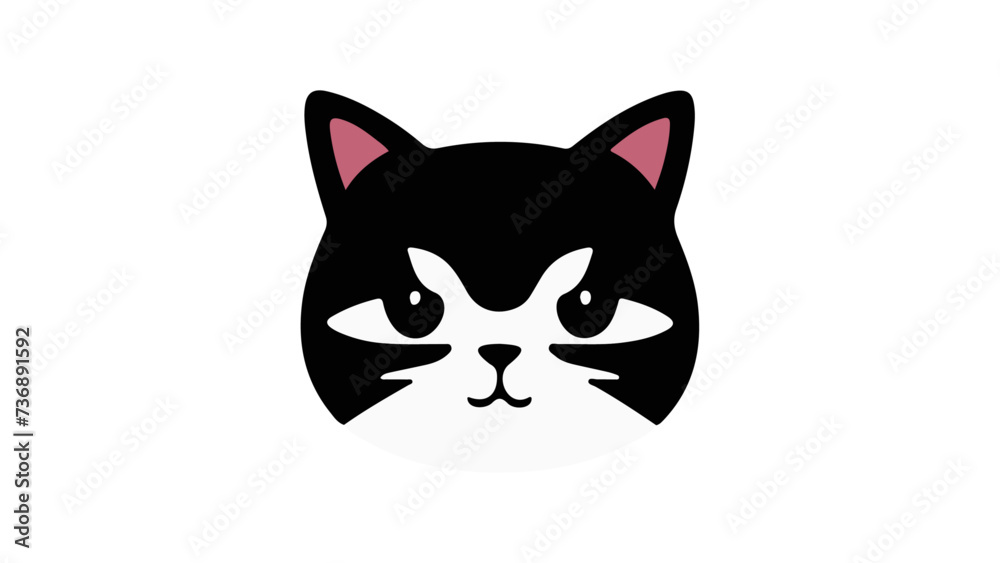 cat face vector cat face vector