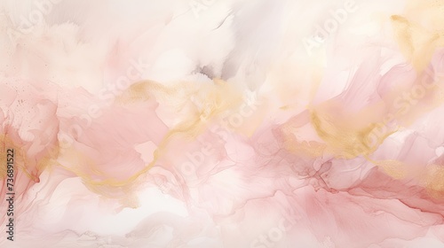 watercolor texture blush pink and gold, nuetral photo