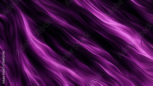 Artistic depiction of black and purple oil paint texture for abstract design 