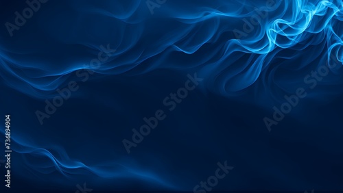 Wallpaper Mural Blue smoky texture banner backdrop  Torontodigital.ca