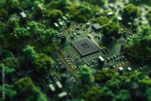 green electronics and eco friendly digital infrastructure.