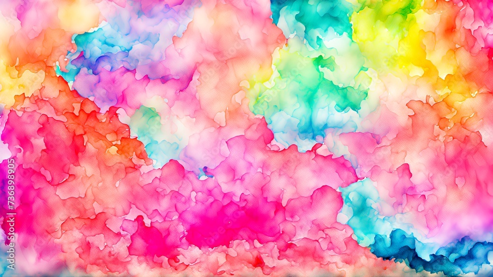 Dynamic and vibrant watercolor paint texture for banners and backgrounds 