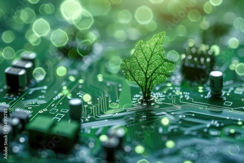 green electronics and eco friendly digital infrastructure.