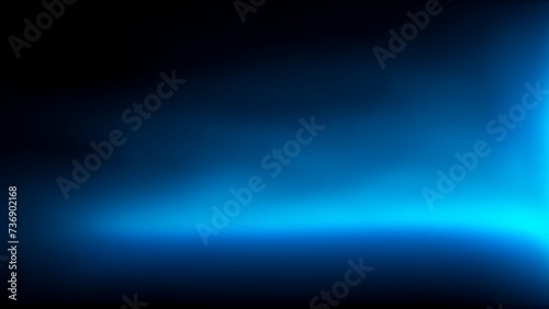 Futuristic black and blue gradient with a minimalistic and elegant feel 