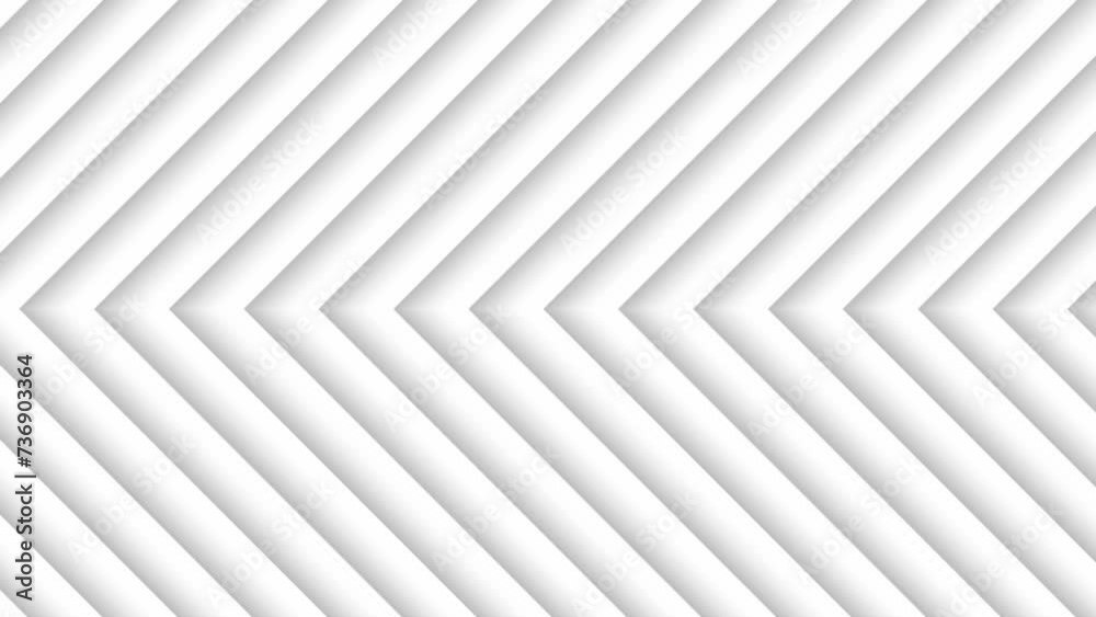 Abstract gradient white color  arrow line animation background 4k .