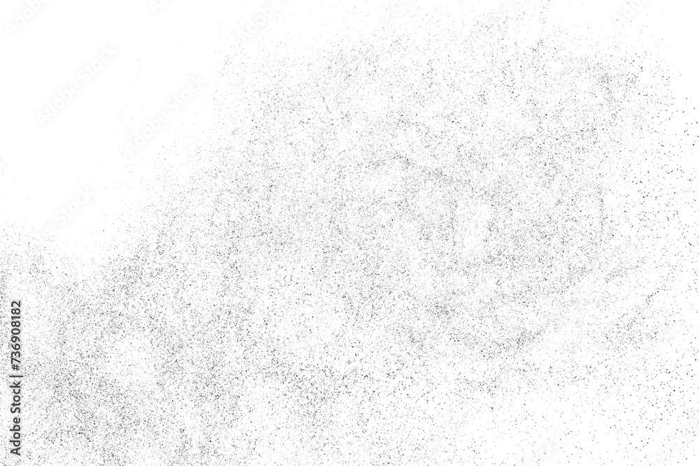 Black texture overlay. Dust grainy texture on white background. Grain noise stamp. Old paper. Grunge design elements. Vector illustration.
Black texture overlay. Dust grainy texture on white background. Grain noise stamp. Old paper. Grunge design elements. Vector illustration.