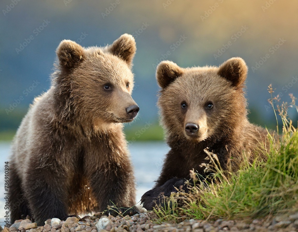 brown bear cub