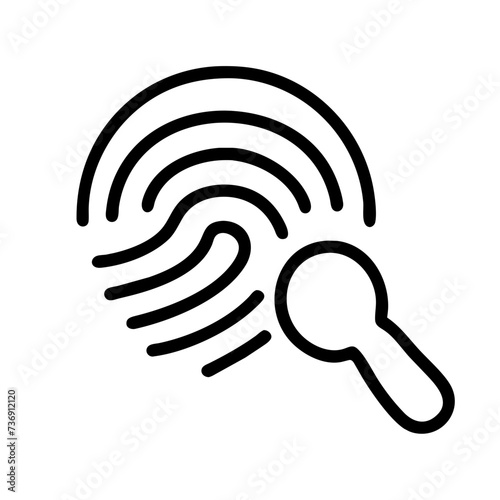 fingerprint icon, thumbprint icon, Fingerprint Vector, thumbprint vector
