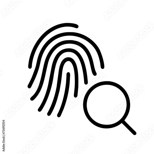 fingerprint icon, thumbprint icon, Fingerprint Vector, thumbprint vector
