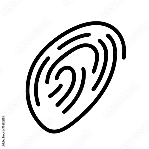 fingerprint icon, thumbprint icon, Fingerprint Vector, thumbprint vector
