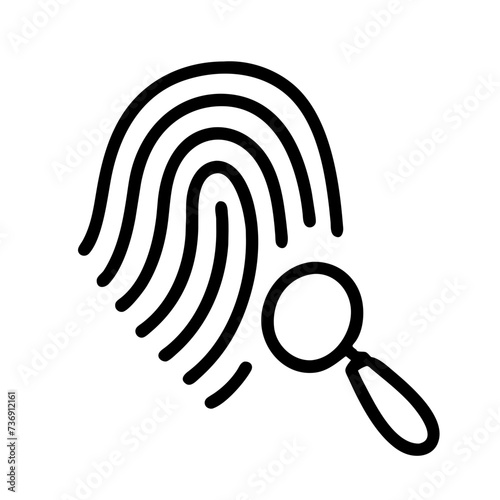 fingerprint icon, thumbprint icon, Fingerprint Vector, thumbprint vector
