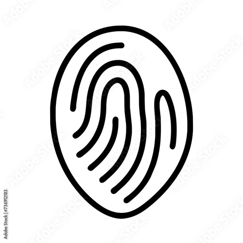 fingerprint icon, thumbprint icon, Fingerprint Vector, thumbprint vector
