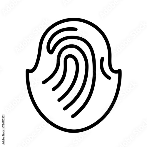 fingerprint icon, thumbprint icon, Fingerprint Vector, thumbprint vector
