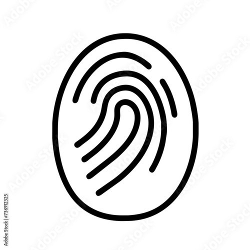 fingerprint icon, thumbprint icon, Fingerprint Vector, thumbprint vector
