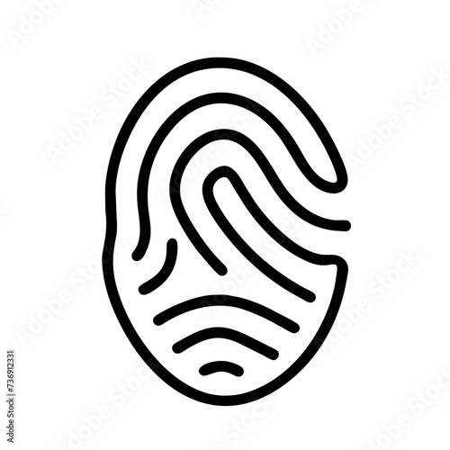 fingerprint icon, thumbprint icon, Fingerprint Vector, thumbprint vector
