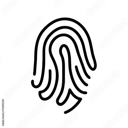 fingerprint icon, thumbprint icon, Fingerprint Vector, thumbprint vector
