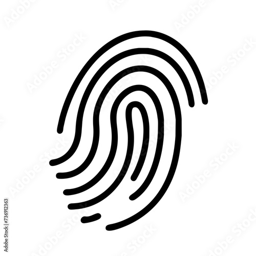 fingerprint icon, thumbprint icon, Fingerprint Vector, thumbprint vector
