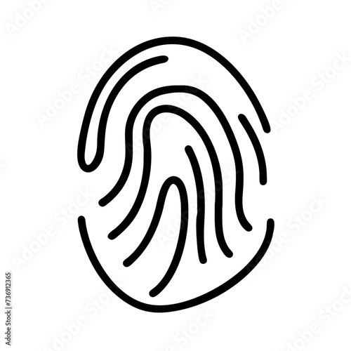 fingerprint icon, thumbprint icon, Fingerprint Vector, thumbprint vector
