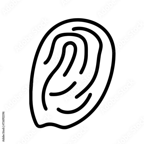 fingerprint icon, thumbprint icon, Fingerprint Vector, thumbprint vector
