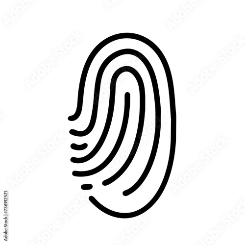 fingerprint icon, thumbprint icon, Fingerprint Vector, thumbprint vector
