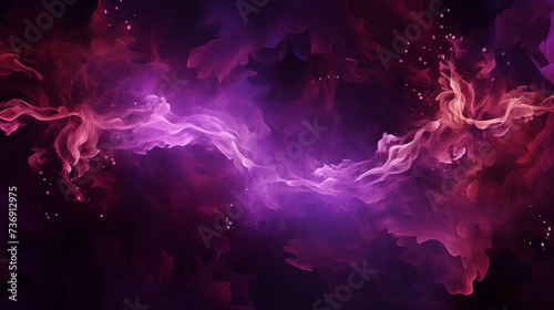 purple violet smoke fire background with ashes floating_around