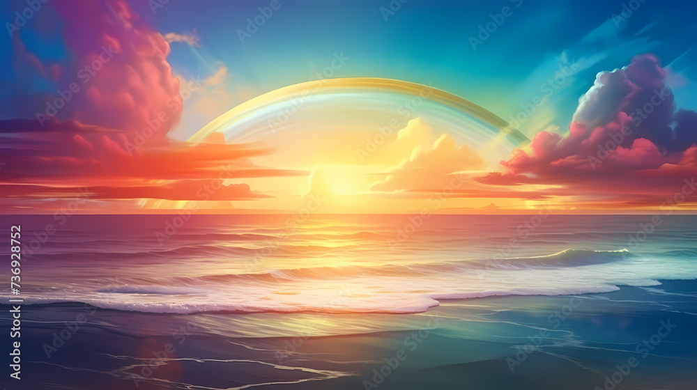 Obraz premium Charming ocean scenery