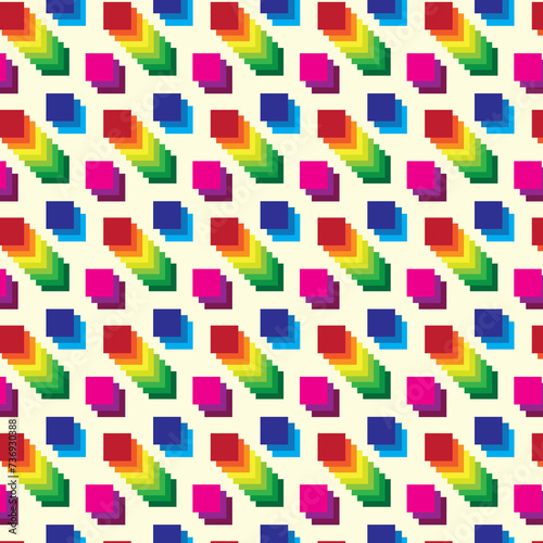 Random Abstract Pattern Designs