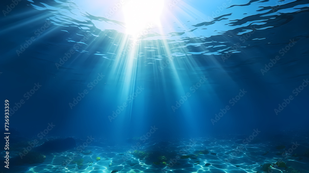 Fototapeta premium Charming ocean scenery