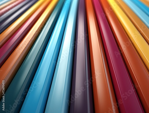 Colorful vertical stripes b...
