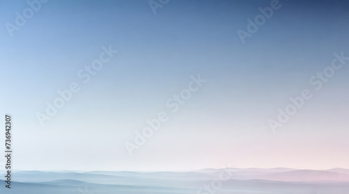 blue sky with mountains gradient background