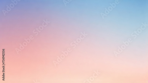 Gradient indigo with peach colors background