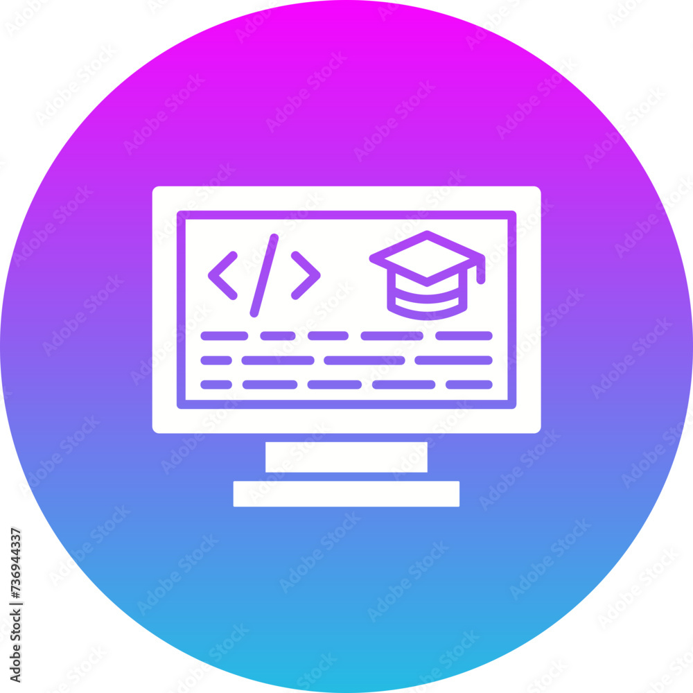 Web programming Icon Web programming Icon