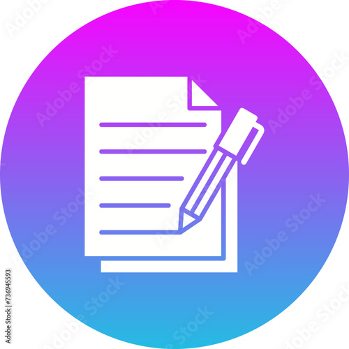 Writing Icon