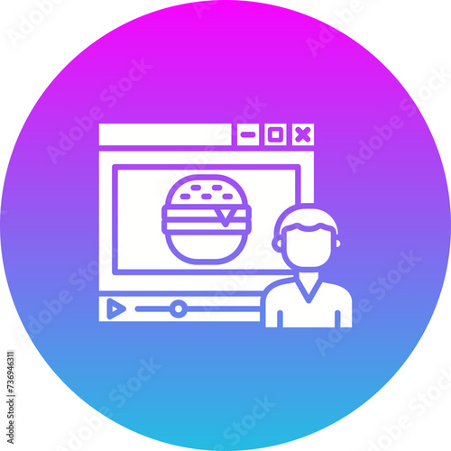 Food blogger Icon