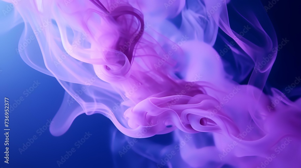 Dramatic gradient of purple to blue-smoke background Dramatic gradient of purple to blue-smoke background
