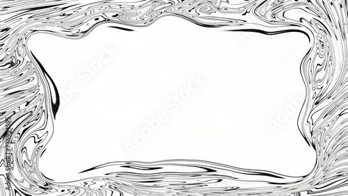 White frames around a mix of black and white frames.