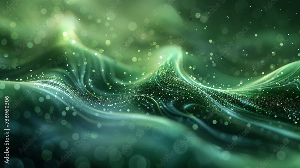 Abstract green background with copyspace. Modern background concept.