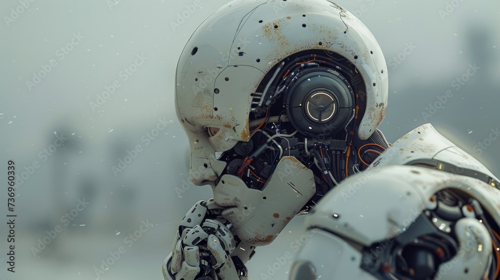 Fototapeta premium Ethical Implications of AI Development