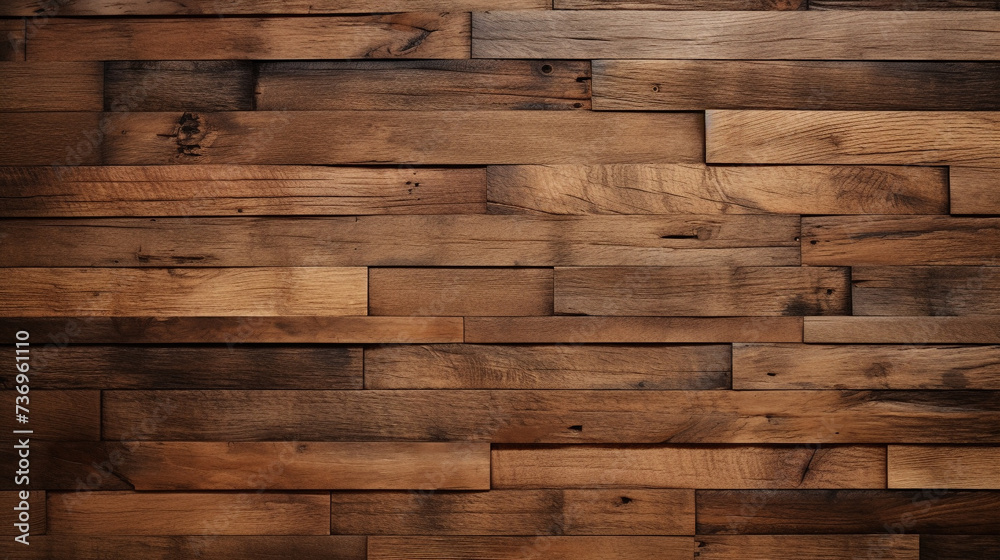 Reclaimed wood wall pannel texture background