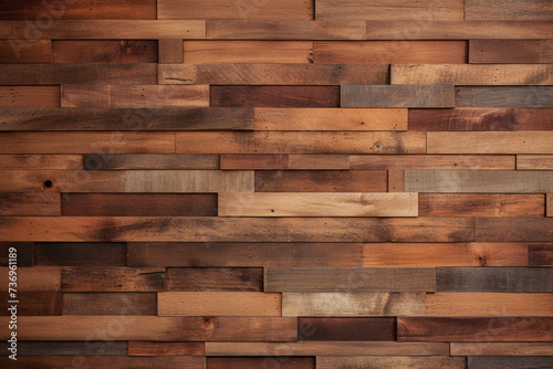 Reclaimed wood wall pannel texture background