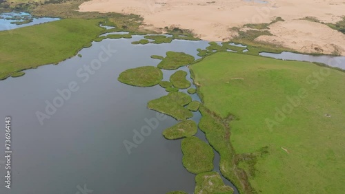 Lake Ngakeketa, northland, New Zealand photo